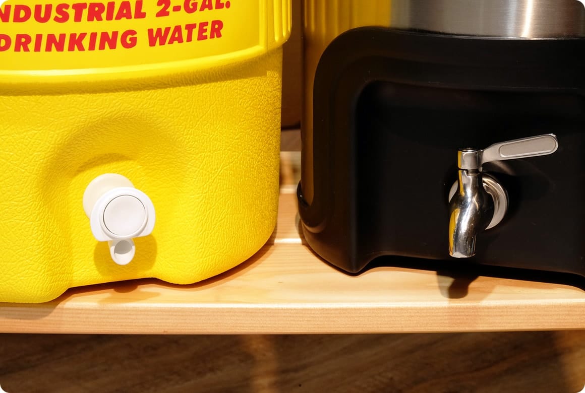 注ぎ口のタイプ