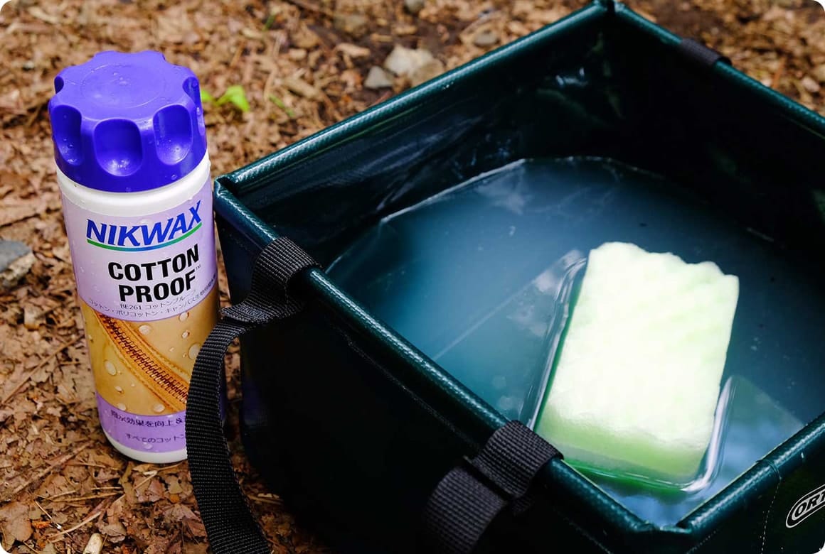 コットン専用のはっ水剤