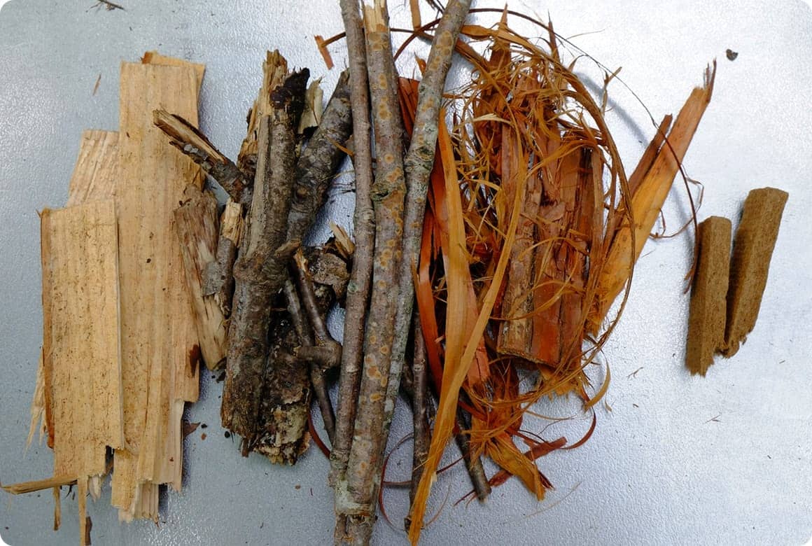 小さい焚き火台に使う燃料