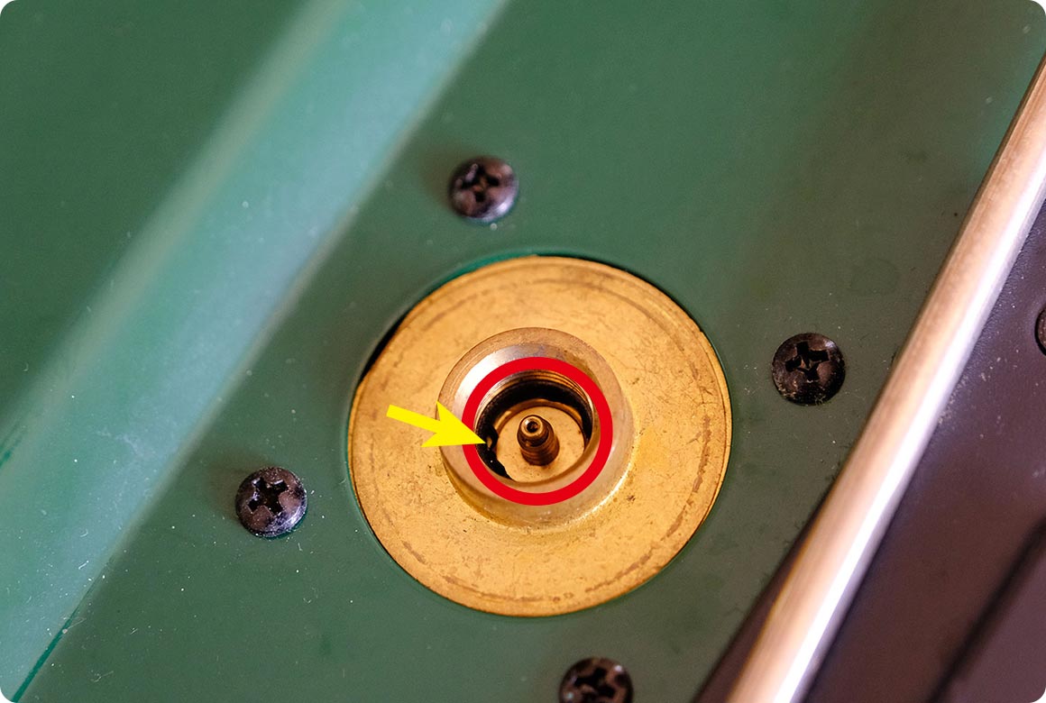 燃料取り付け口