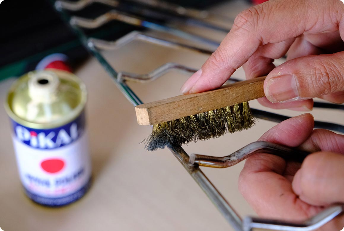 汚れがたまりやすいのがゴト