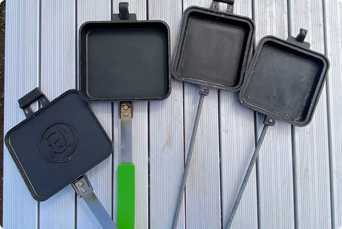 ハンドルが長いと焚き火向き、短いとバーナー向き