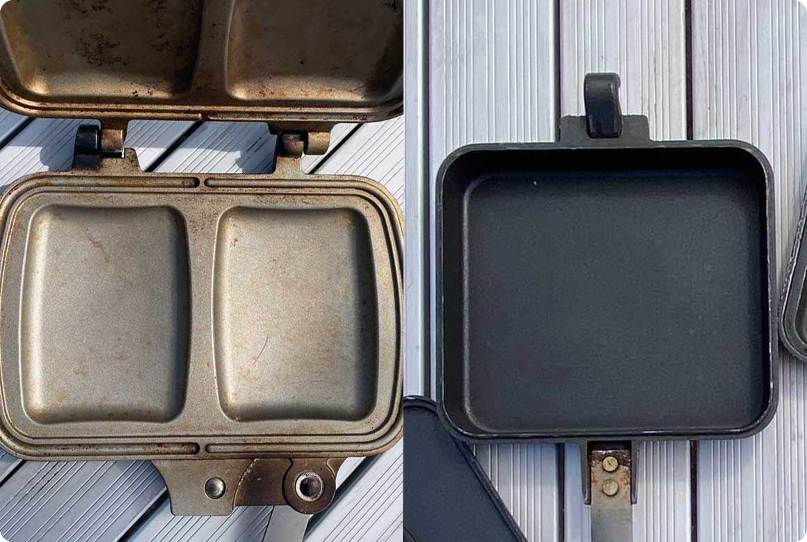 焼き上がりのフチの有無は好みで