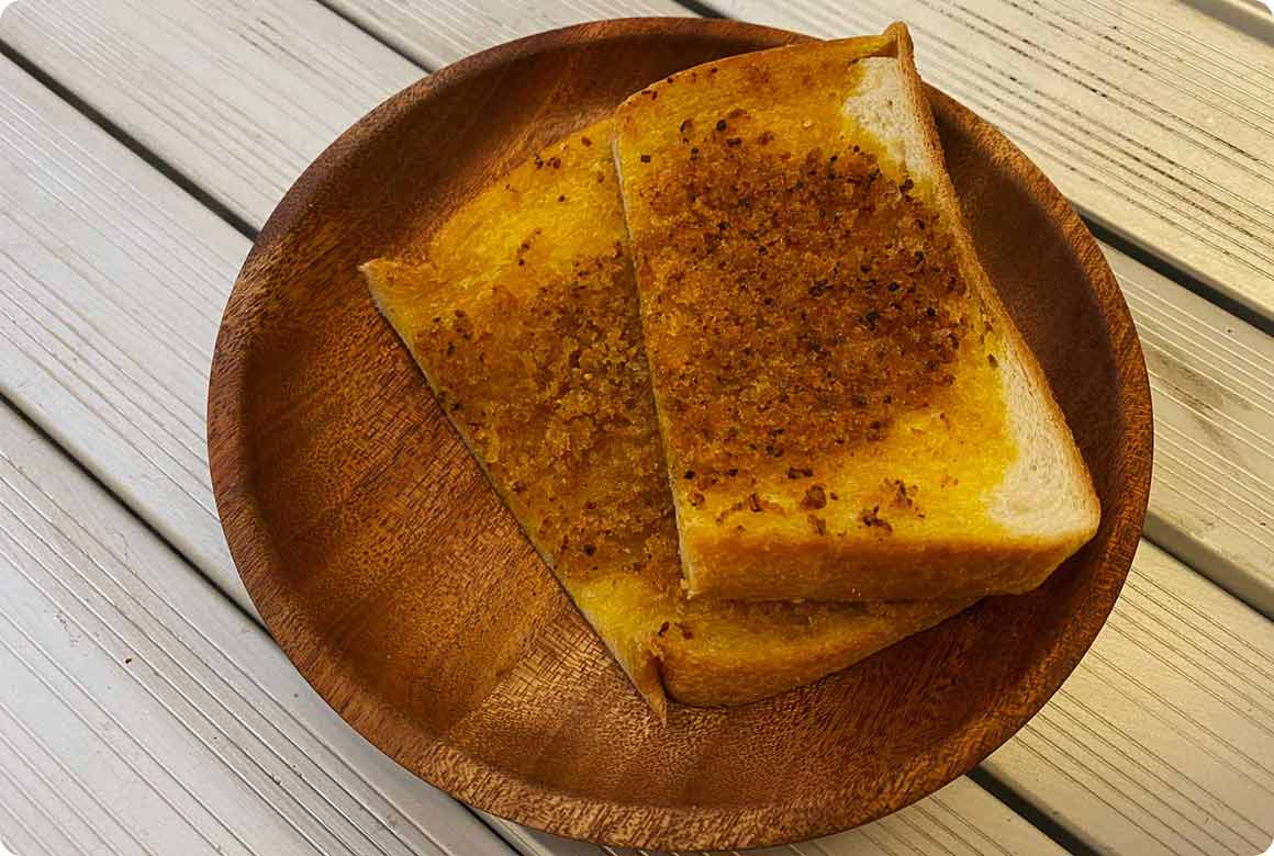 パンに塗るだけでアレンジができる