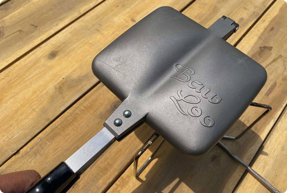 バーナーの場合、弱火でじっくり