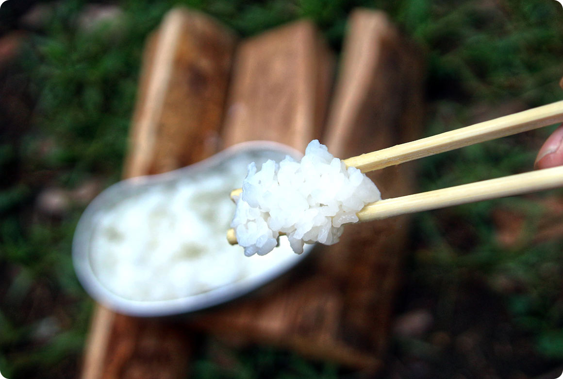 5.火から下ろして15分ほど蒸らす