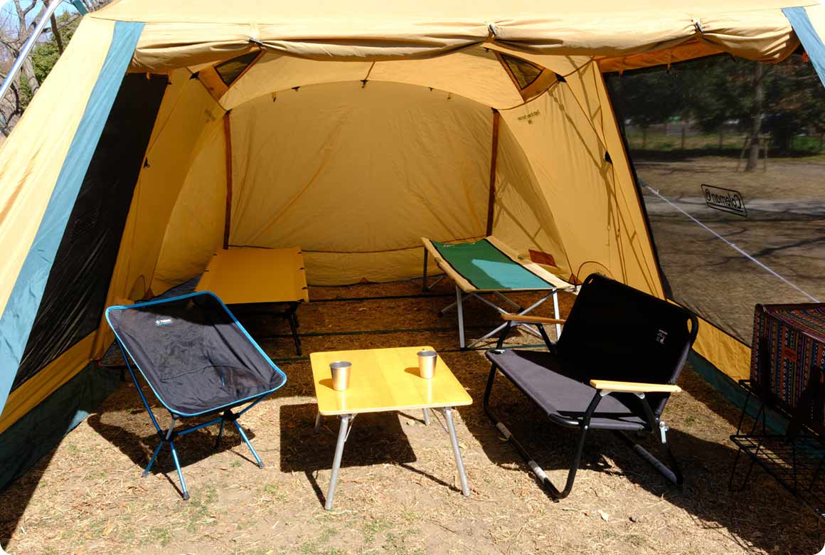 あえてインナーテントを使わないのもあり