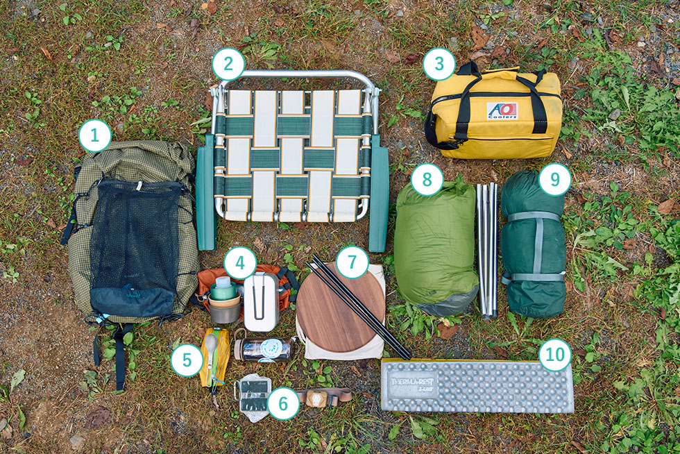 こいしのキャンプ道具