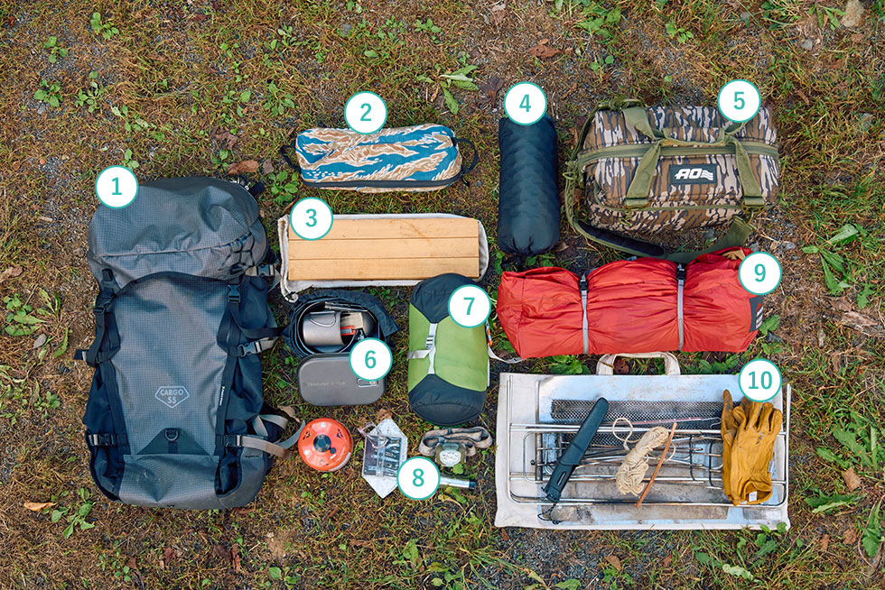 佐久間のキャンプ道具