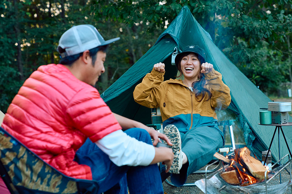 キャンプの様子