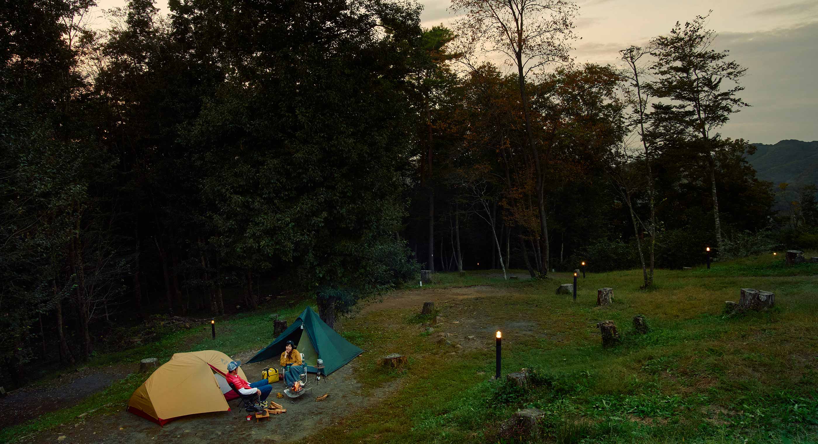 キャンプの様子