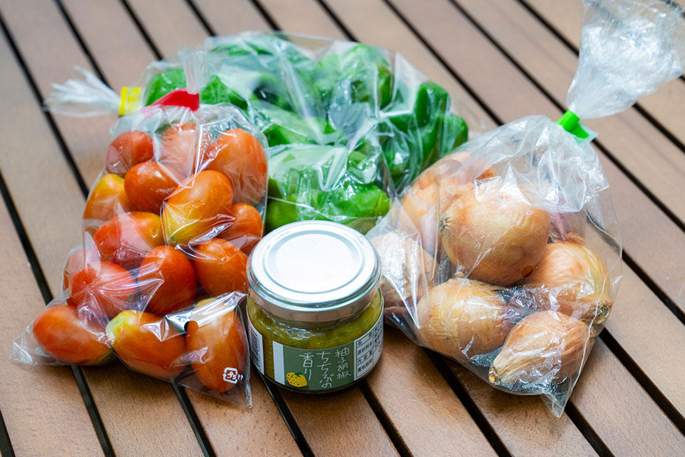 こいしさん：バーナー × 野菜