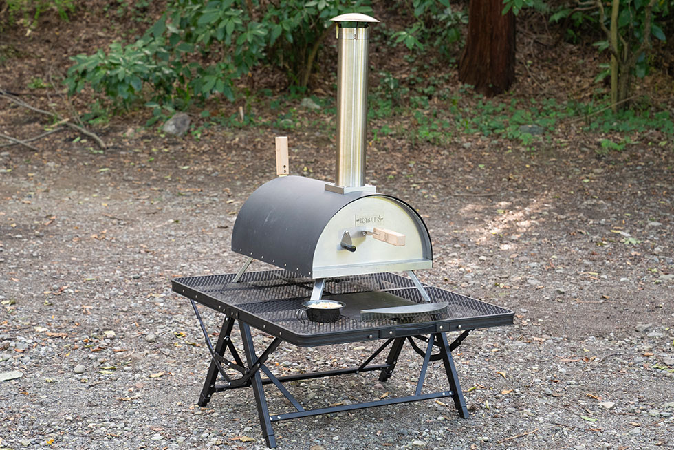 佐久間：ピザ窯 × スイーツ