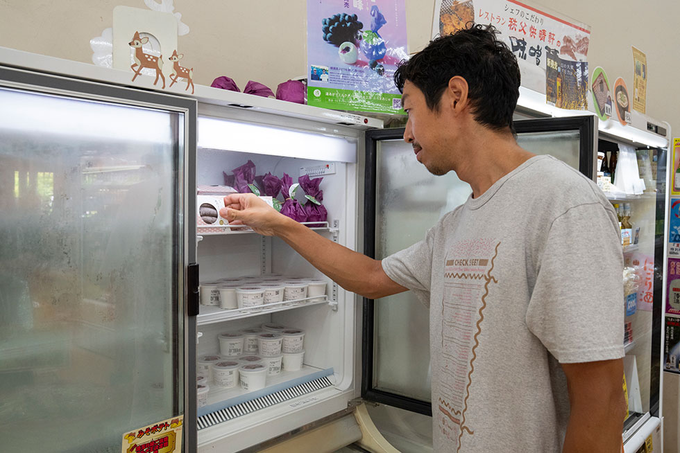 買い出しの様子