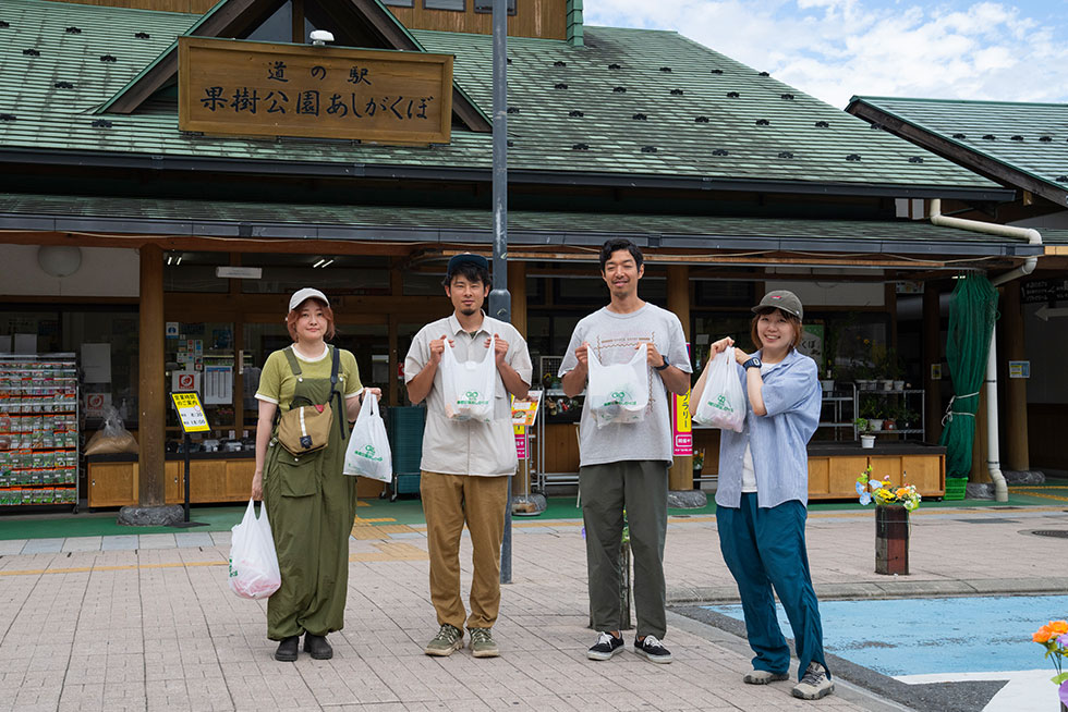 買い出しの様子