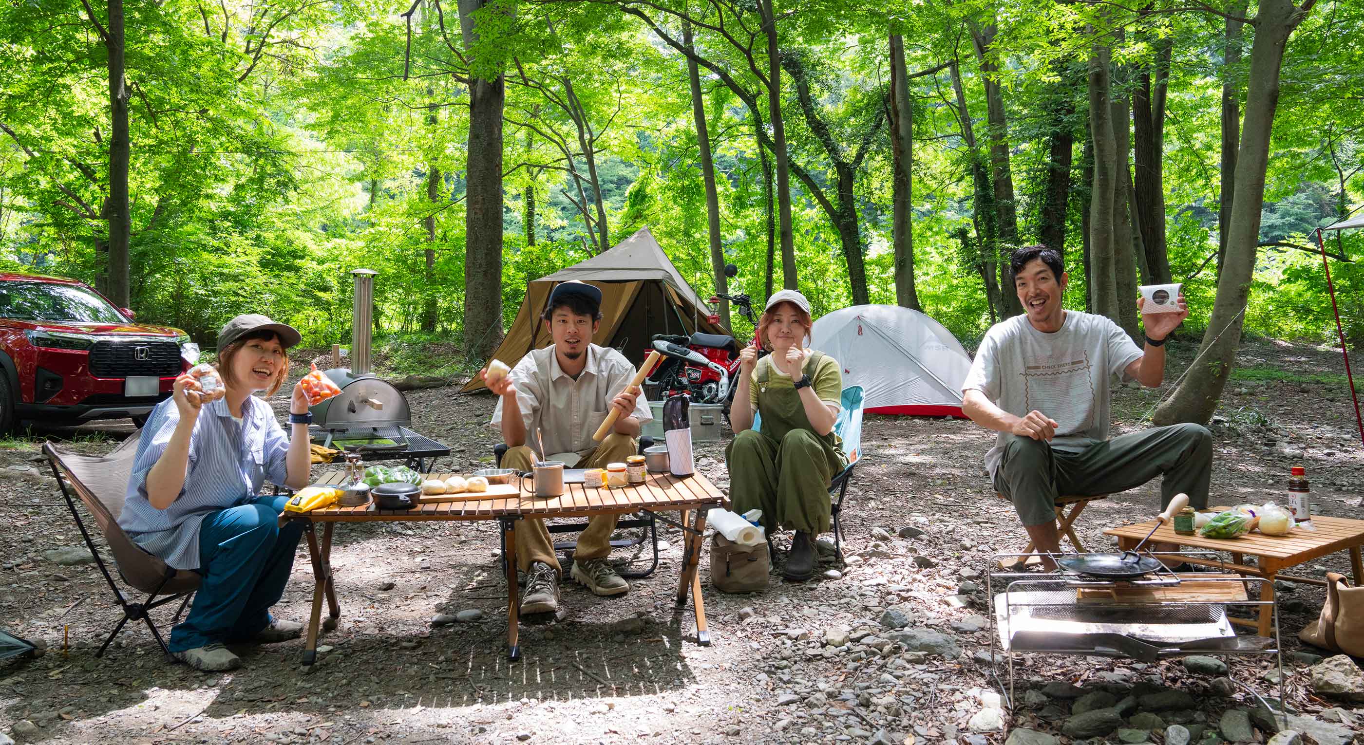 買い出しの様子