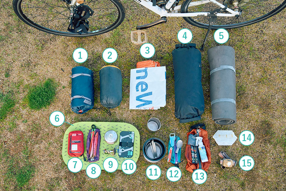 こいしのキャンプ道具