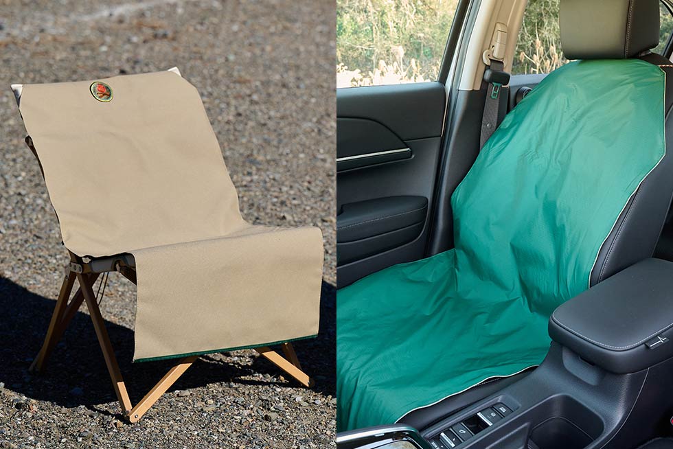 【自作】クルマにもキャンプにも使える2WAY仕様のシートカバー