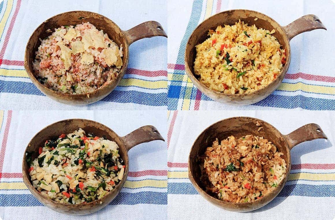 4種類の激ウマ混ぜご飯の登場