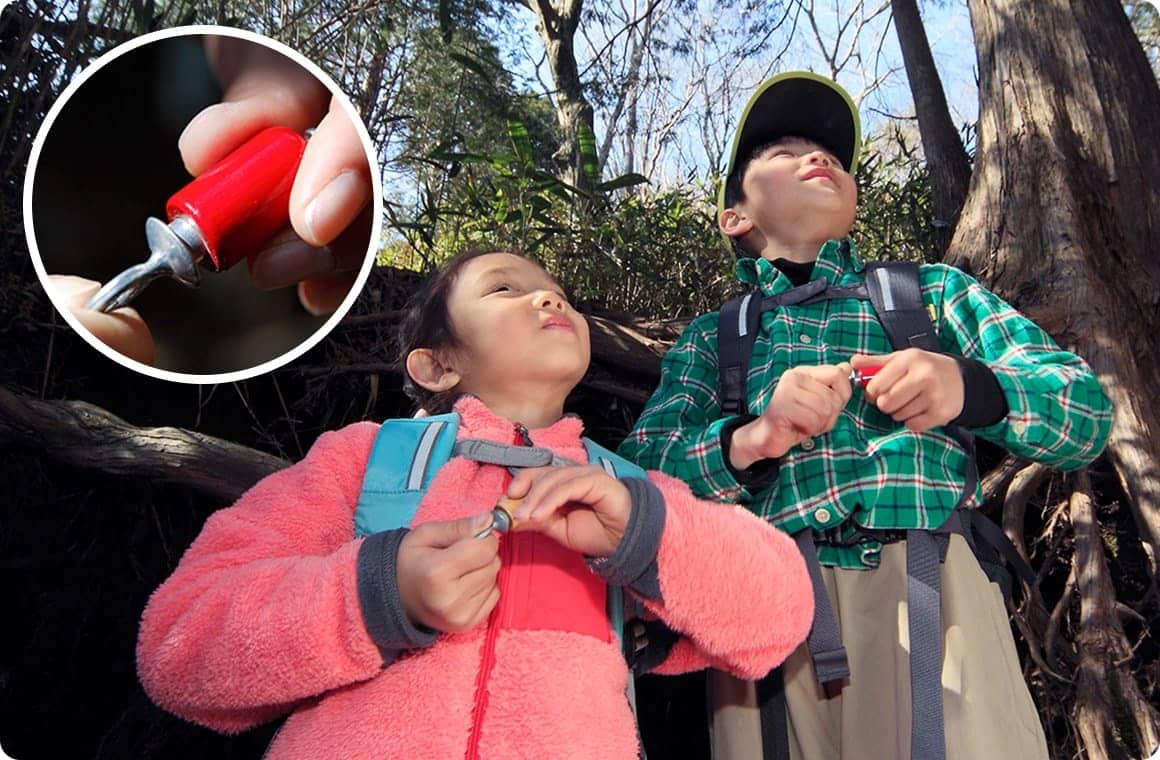 クルクル回して野鳥と会話！ バードコール