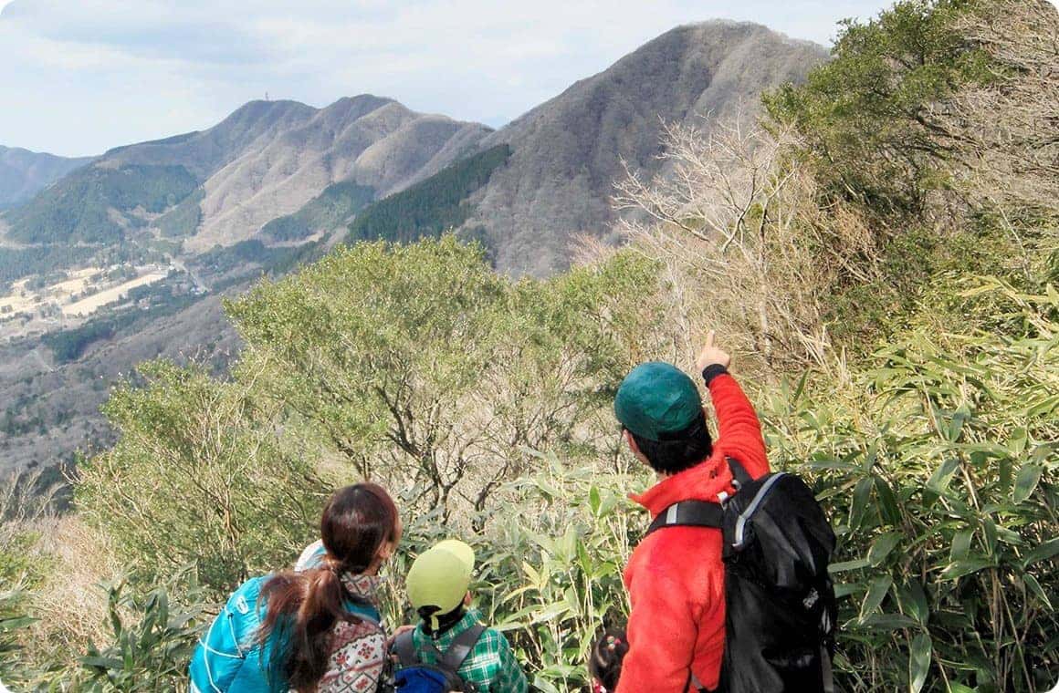 雄大な景色を親子で満喫