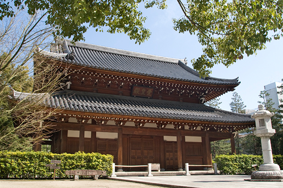 年越しそばの起源とされる承天寺(画像提供:福岡市) 年越しそばの起源とされる承天寺(画像提供:福岡市)