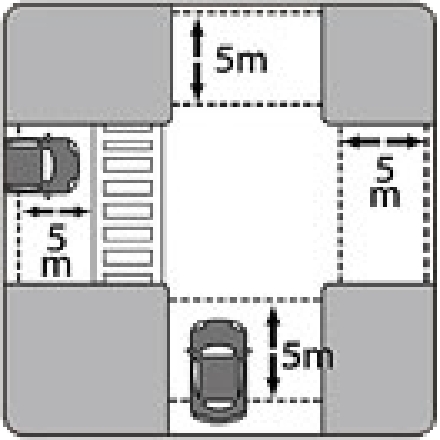 路側帯駐車のイメージ
