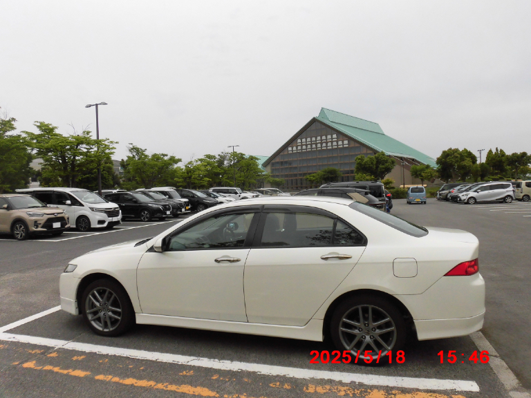 雨天走行も撥水してまるで新車のように輝く