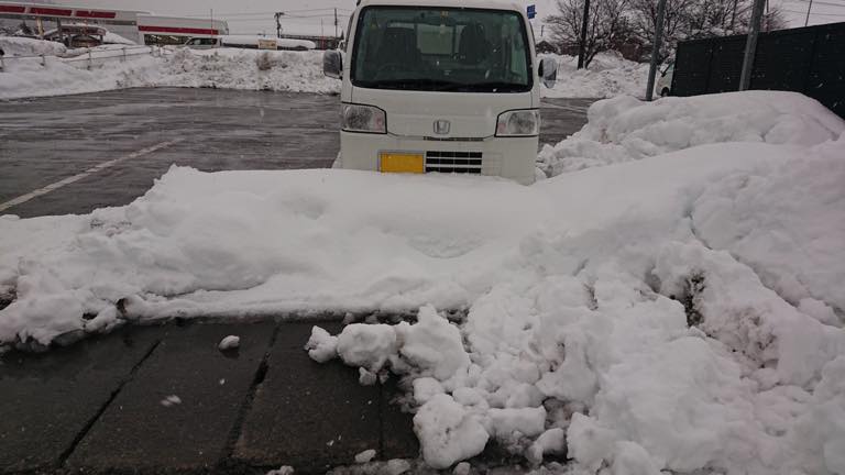 雪に強いアクティ・トラック