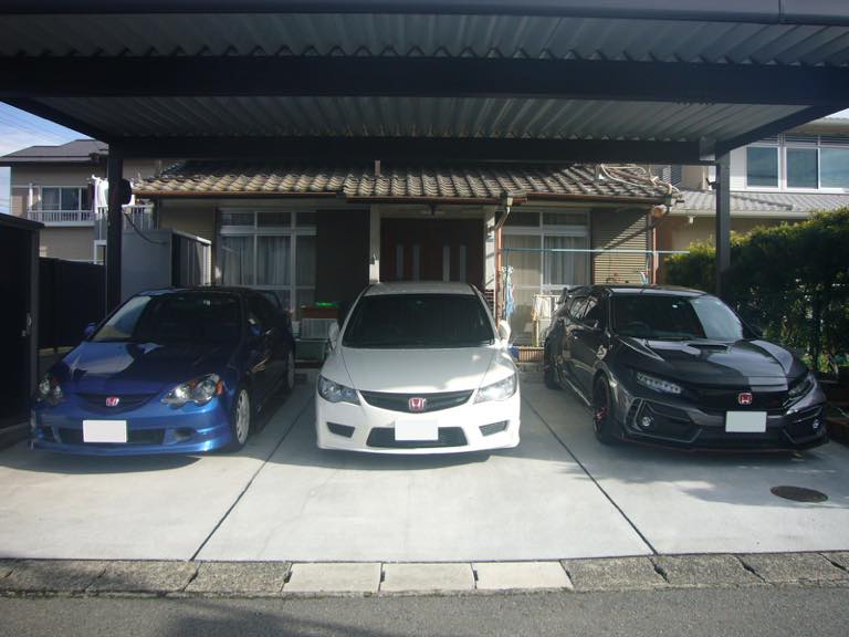 3台のTYPE R