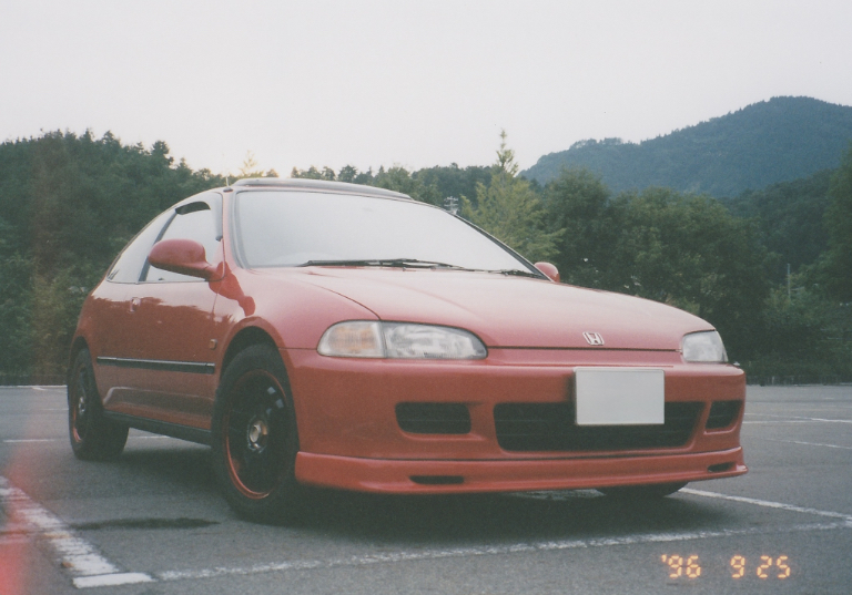 親子で繋ぐ、赤いシビック