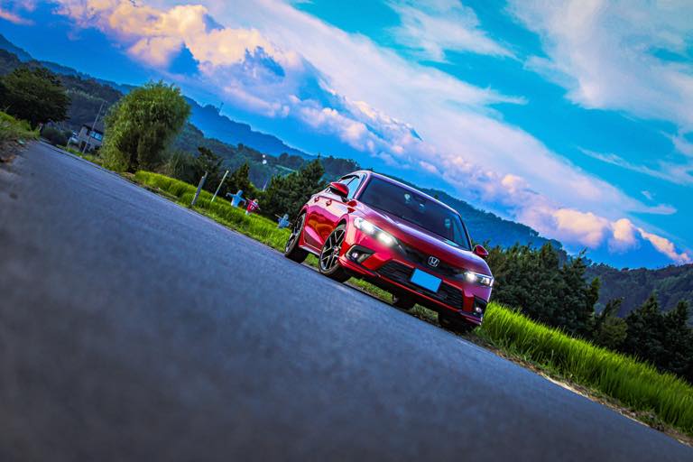 夏の夕暮れ