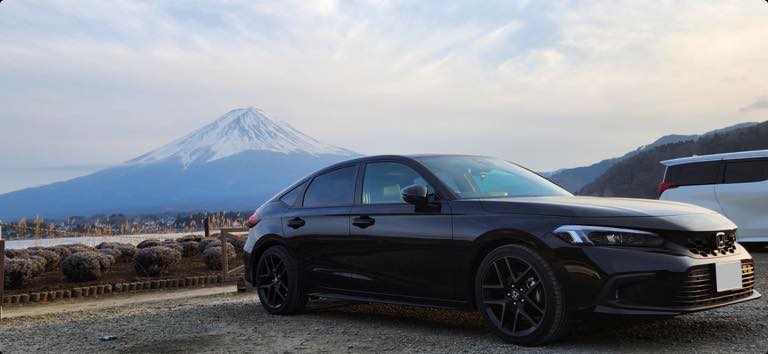 日本の富士山、日本のシビック