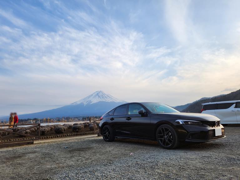 日本の富士山、日本のシビック