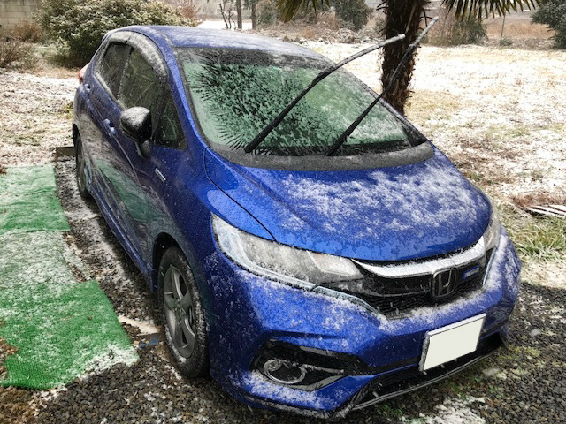 大雪で巨大な雪だるま！