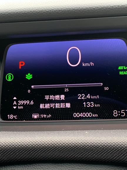 2回目の投稿にて4000キロ!