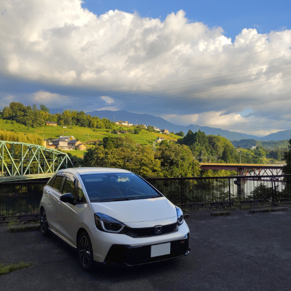 フィットRSで家族旅行