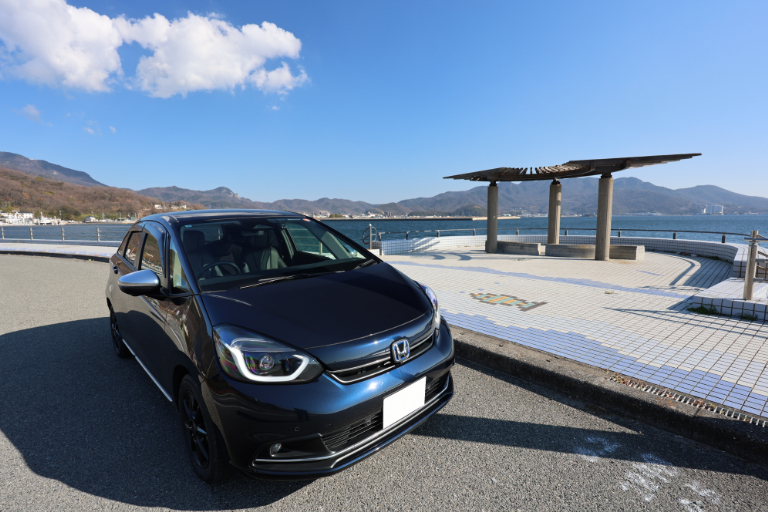 フィットと出会った、小豆島の風景