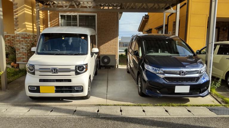 我が家にHonda車が2台になりました。