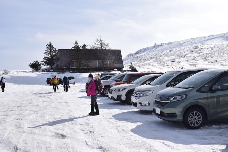 雪山登山へ