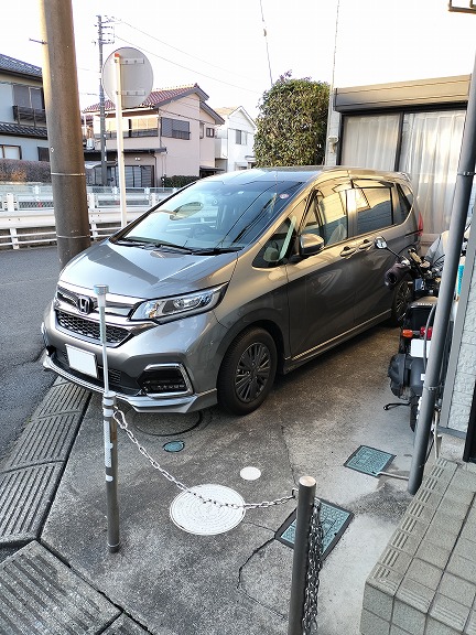 お気に入りの愛車　フリード