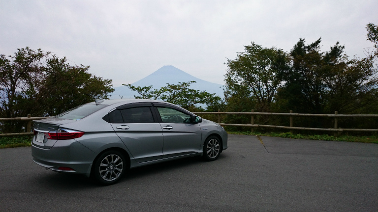 富士山とパシャリ