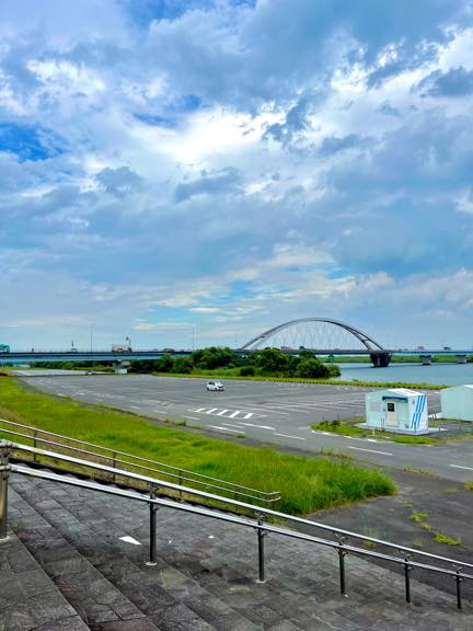 木曽三川公園にて。