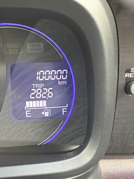 明けまして100,000km！