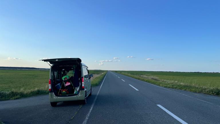 カーフェリーに乗ってN-VAN北海道の旅