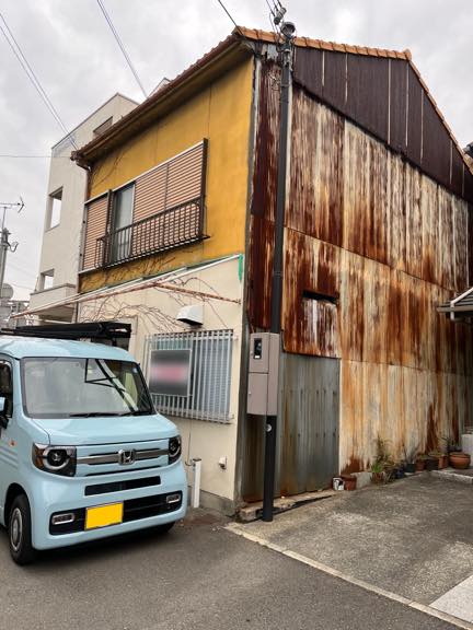 納車後の公開　仕事仕様での現場写真