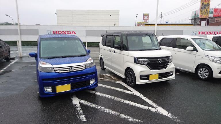 車検のはずが新車購入に