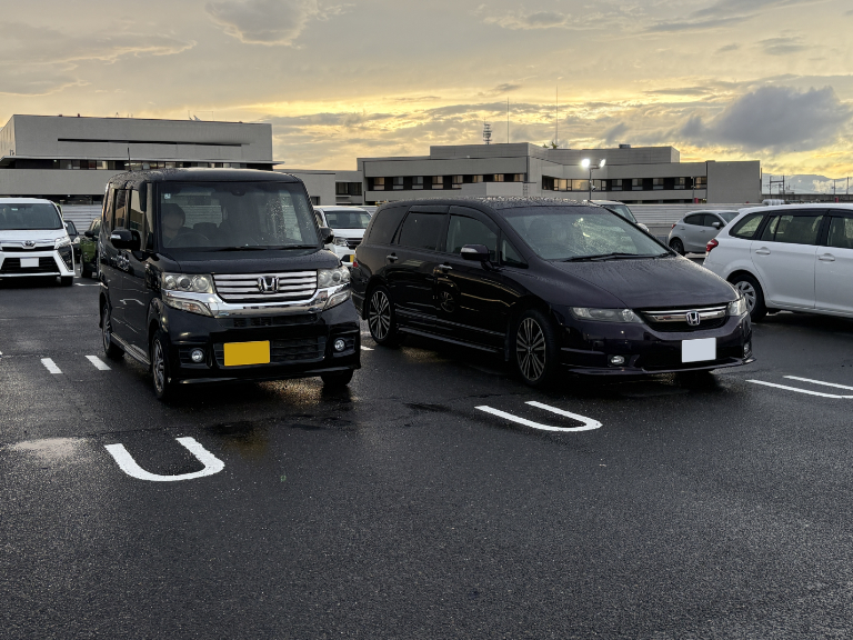 納車してから初めての帰省