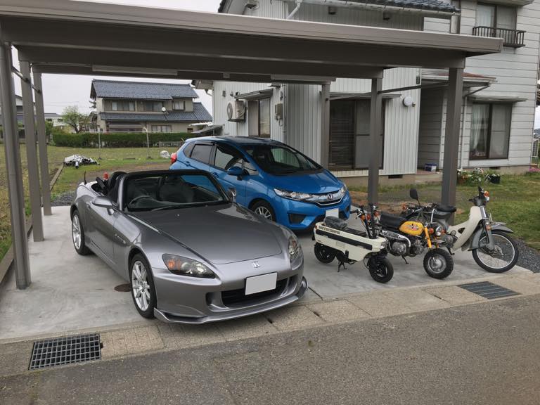 S2000と、わが家のHondaたち