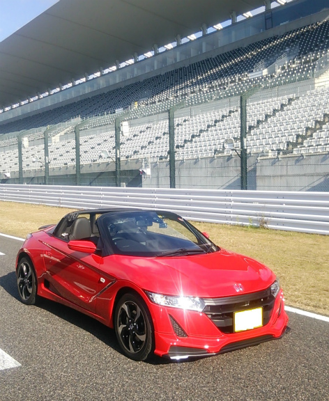 S660が映える　レースの聖地